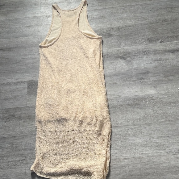 Rag & Bone Bridget Natural Warm Ivory Silk Dress bodycon Sz small - Picture 10 of 10